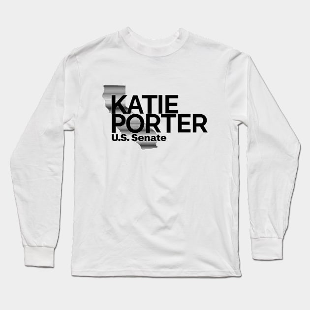 Katie Porter 2024 Election | California Senate Political Long Sleeve T-Shirt by BlueWaveTshirts